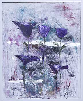 Lila Blumen